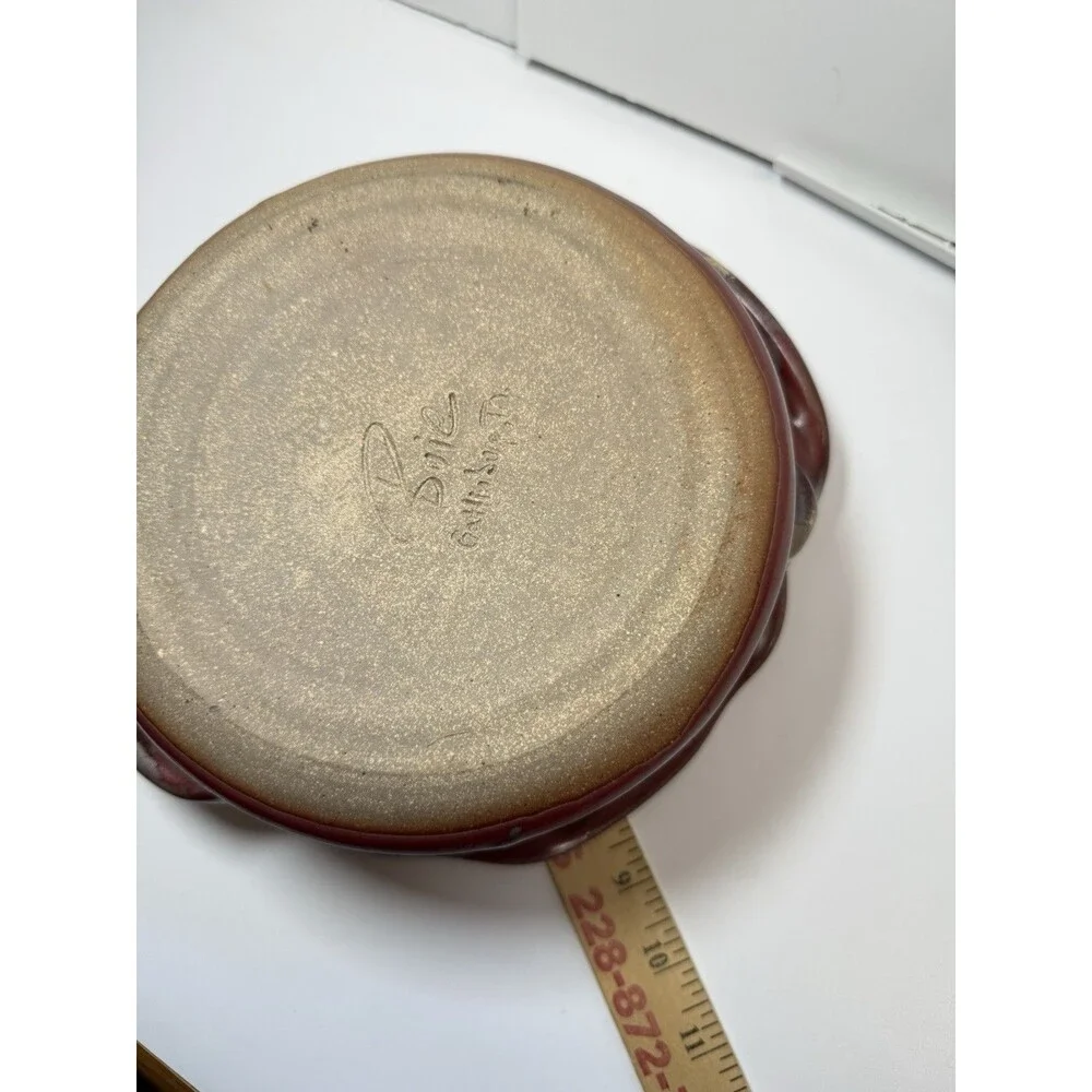 Buie Pottery Baker With 2 Handles 2 Quart Baking Serving Bowl